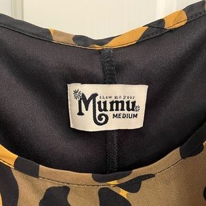 Show Me Your Mumu Bella Dress Cheetah print NWOT